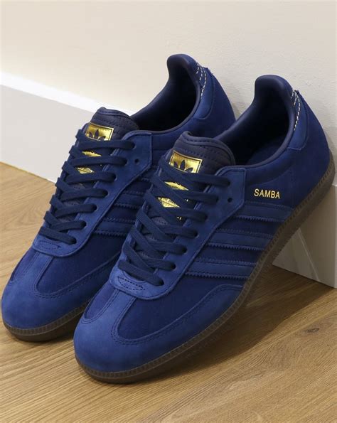 samba suede men's trainers